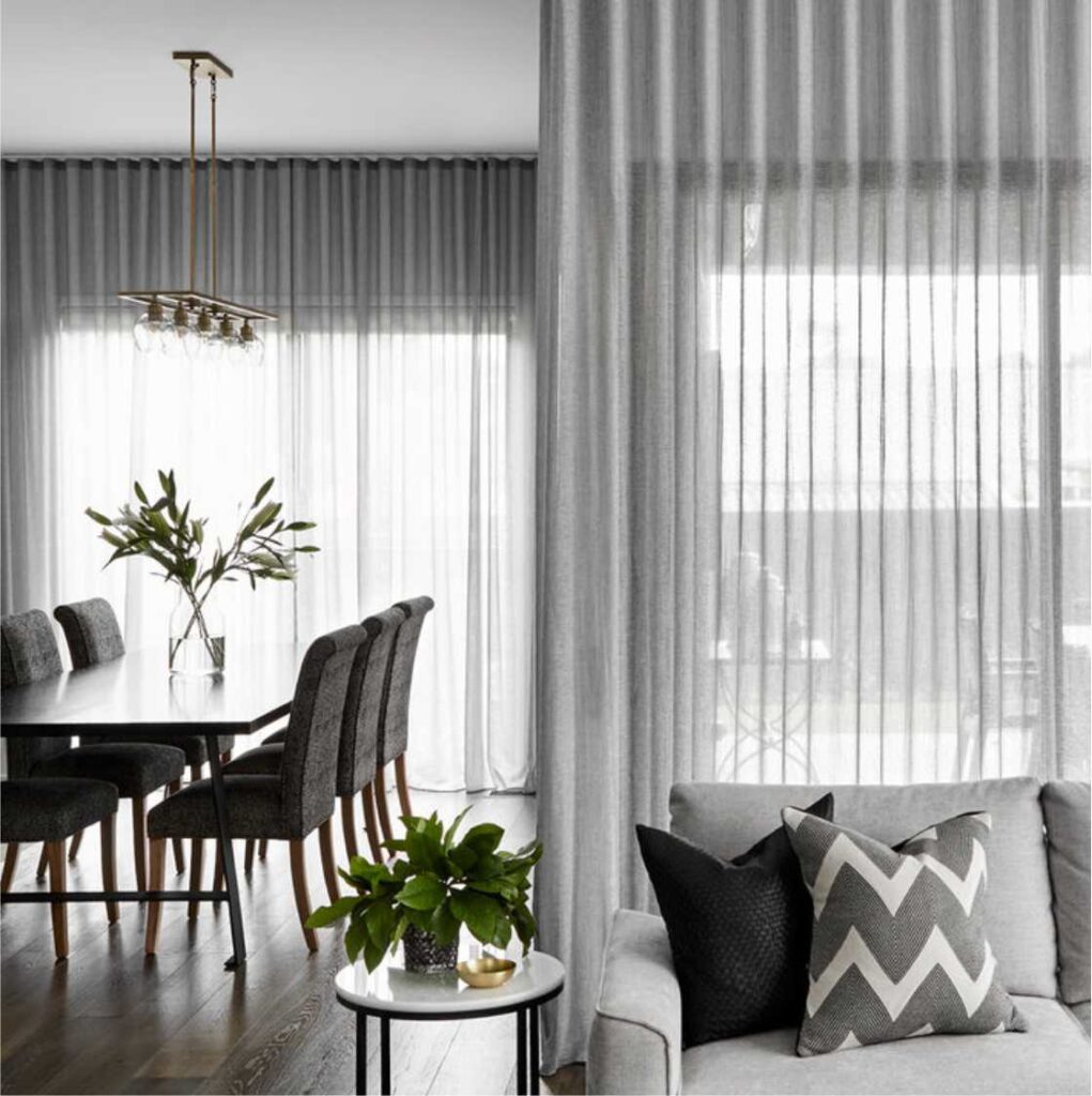 Sheer and curtain in melbourne